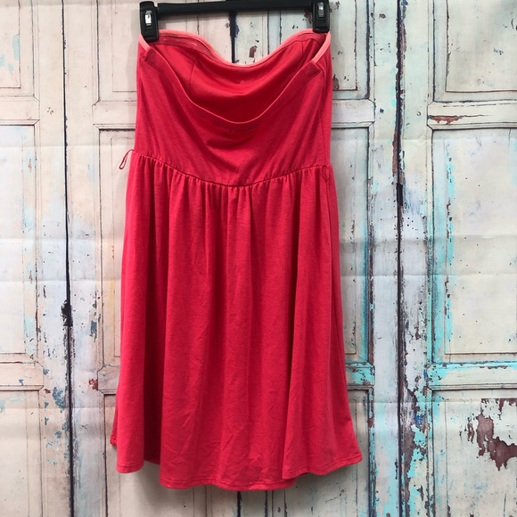 Pink Strapless Dress - Picture 3 of 8